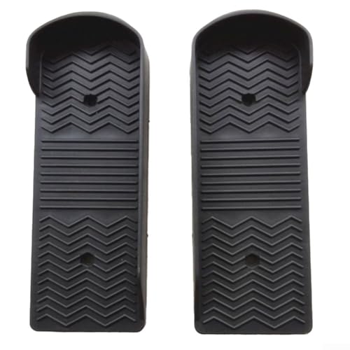 Pedal de máquina elíptica para equipo de fitness, pedales de pie para máquina de caminar, compatible con bicicletas de interior y entrenadores cardiovasculares, 36 cm Exer de plástico