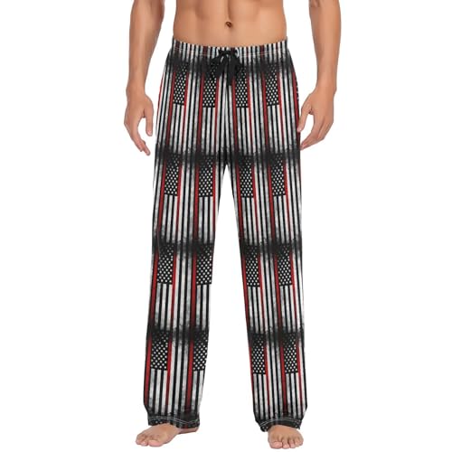 Pantalon de pyjama homme anti-irritation doux à poches GuoChe S