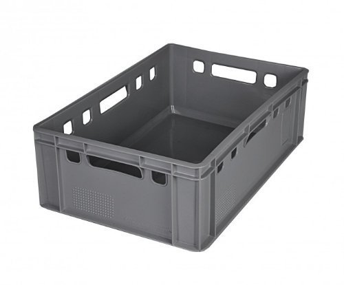 Preisvergleich Produktbild 5x Eurofleischkiste grau E2