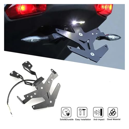 Support de Plaque TMAX 560 : Évitez les fixations lâches grâce à l'éclairage intégré - 3
