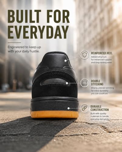 Image of HAUX Stylish Casual Mid Top Sneaker and Trendy Shoes with Laces for Men & Boys, Perfect, College, Parties and Outings, Lightweight, Comfortable, and Durable for All-Day Use, Cushioned Sole for Walking and Outdoor Styling