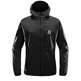 haglöfs jacke damen Dreifach verstellbare elastische Kapuze mit verstärkter Spitze
