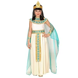 Widmann – Disfraz infantil Cleopatra, vestido de reina egipcia, disfraz de carnaval