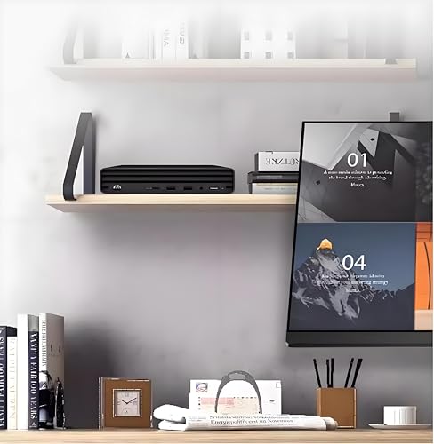 Image of HP 2026 Pro 260 G9 Mini PC Desktop Computer, 13th Gen Intel Core i3 CPU, 16GB RAM, 256GB PCIe SSD, Triple 4K Display Support, USB-C, Ultra-Quiet Design, Bluetooth 5.2, WiFi 6, KB&Mouse, Windows 11 Pro