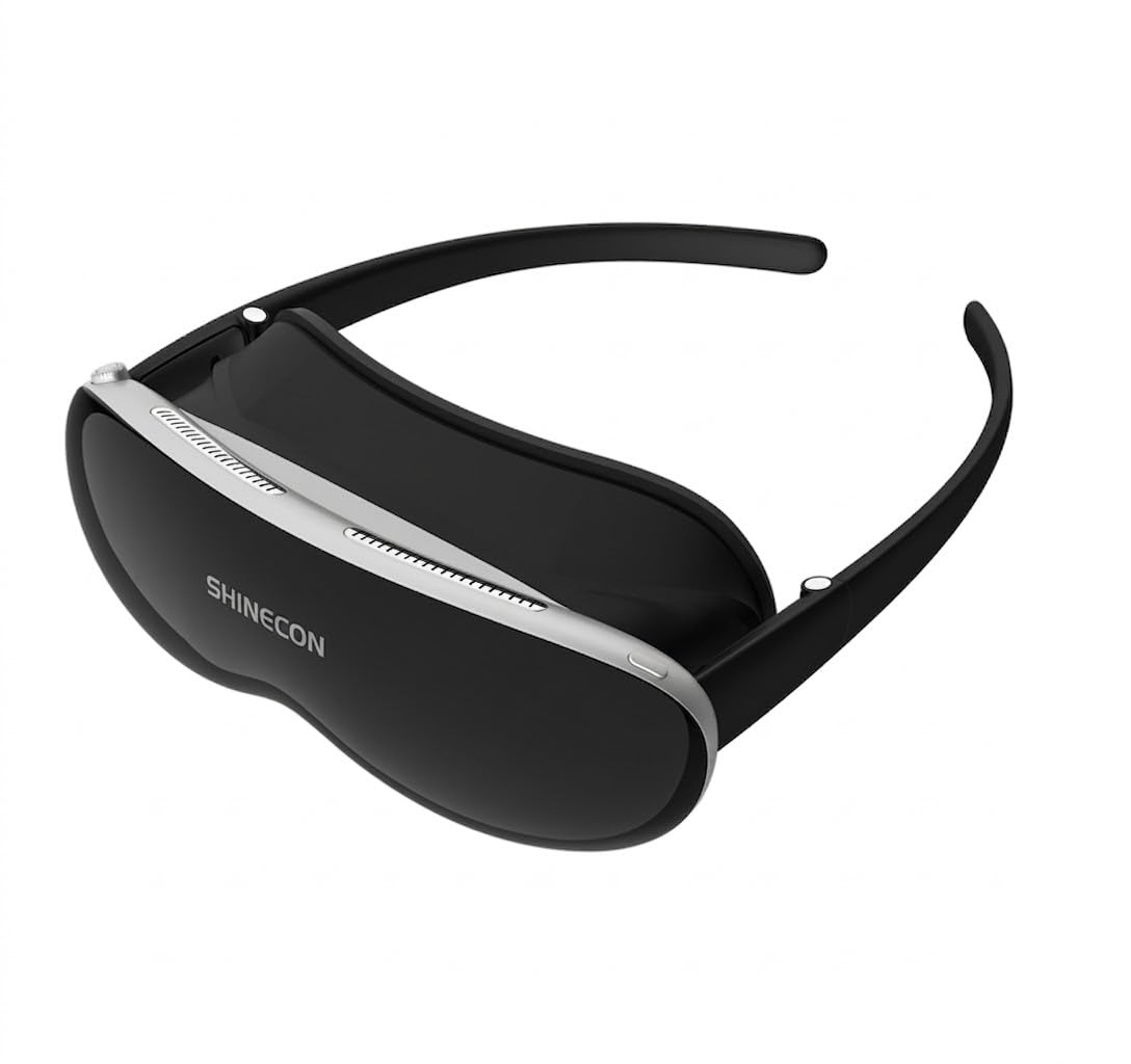 Aeoss Shinecon AR IMAX Viewing Glasses with 60Hz 1000 Nits Display 3D Movies 4K Screen with Adjustable Focal Length for Movies & Gaming, Compatible with Smartphones & PC-image-15