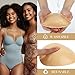 Moulyan Push up Sticky Pads Bra Inserts,Double Sided Sticky Inserts Bra,Sticky Bra Inserts,Instant Adhesive Bra Beige