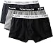 Produktbild TOM TAILOR Boxer Briefs, Herren Boxershorts, 3er Pack (M / (5), schwarz/anthrazit/grau)