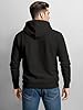Neverless Men's Hoodie Anchor Badge Hooded Pullover Men, Anchor Black, XL #2