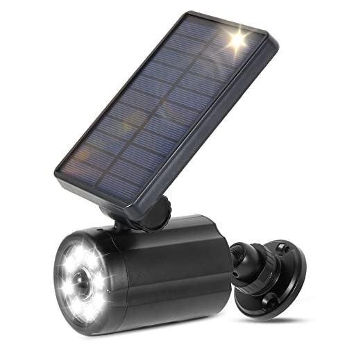 Sunchai Solar Motion Sensor Spotlight, 8 Led Outdoor Security Floodlight, Waterproof Landscape Light For Patio, Deck, Yard, Garden, Garage (Single) #TOP22