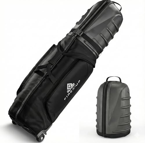 FIRED-UP Hard Top Golf Travel Bag