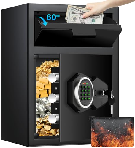 2.6 Cub Drop Safe for Business Anti-theft Quick Place Safe with Drop Slot