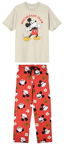 Disney Mickey Mouse Character Print Men's 2-Pack Pajama Set - Main Image
