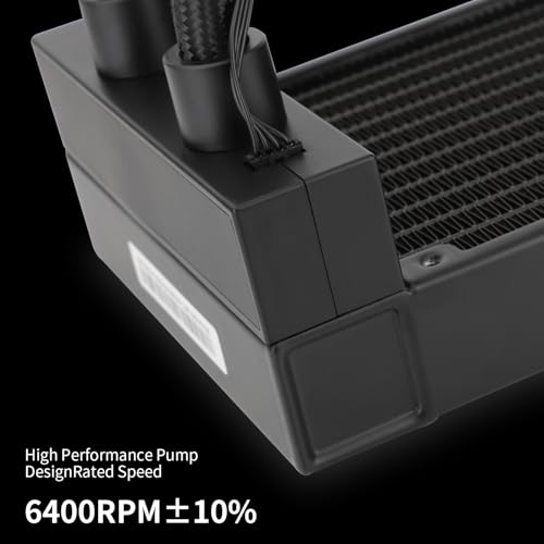 Image of Thermalright Aqua Elite 240 ARGB V4 Liquid CPU Cooler, 240 Cooling Row Size, 2 x 120mm PWM Fans, Computer CPU Cooler,for AMD: AM4 /AM5, Intel LGA1851 /1700 /1150 /1151 /1155 /1156 /1200(Black)