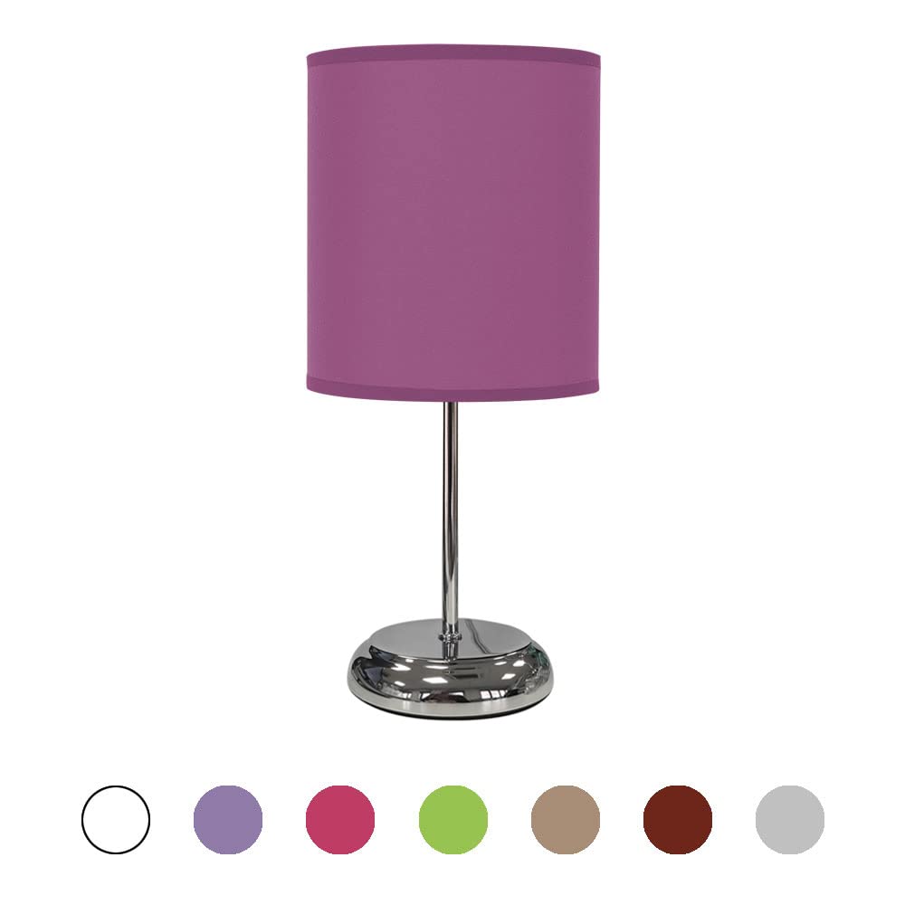 Mi Lampara - Sobremesa Nicole Fucsia 1xe27 (36x16)