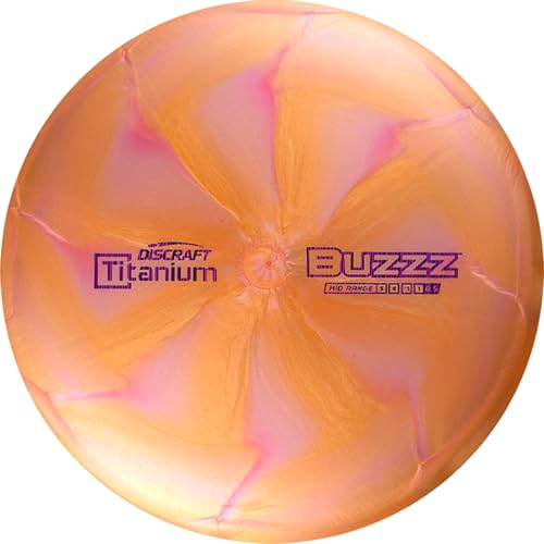 Discraft Swirl TI Buzzz 175-176 Gram Mid-Range Disc Golf Disc