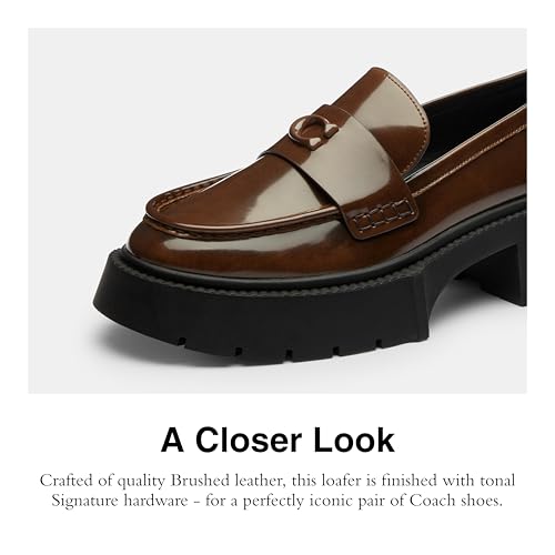 Image of COACH Women's Leah Platform Loafers