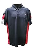 David Carey Originals Dodge Dry Wick Polo Shirt, XL Black