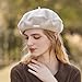 Gajaous Classic Wool Berets for Women,Stylish French Beret Hats for Women Girls Lady,Solid Color Painters Hat with Specially Designed Small Golden Label