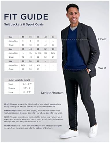Haggar Men's Haggar Men's Jmh Premium Stretch Tailored Fit Suit Separates - Pants and Jackets