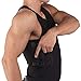 UnderTech UnderCover Men's Concealment Tank Top Coolux Shirt Gray Black White S M L XL XXL XXXL (Black, M)
