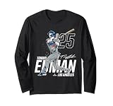 Dynamic Pose Tommy Edman Los Angeles Baseball MLBPA Long Sleeve T-Shirt
