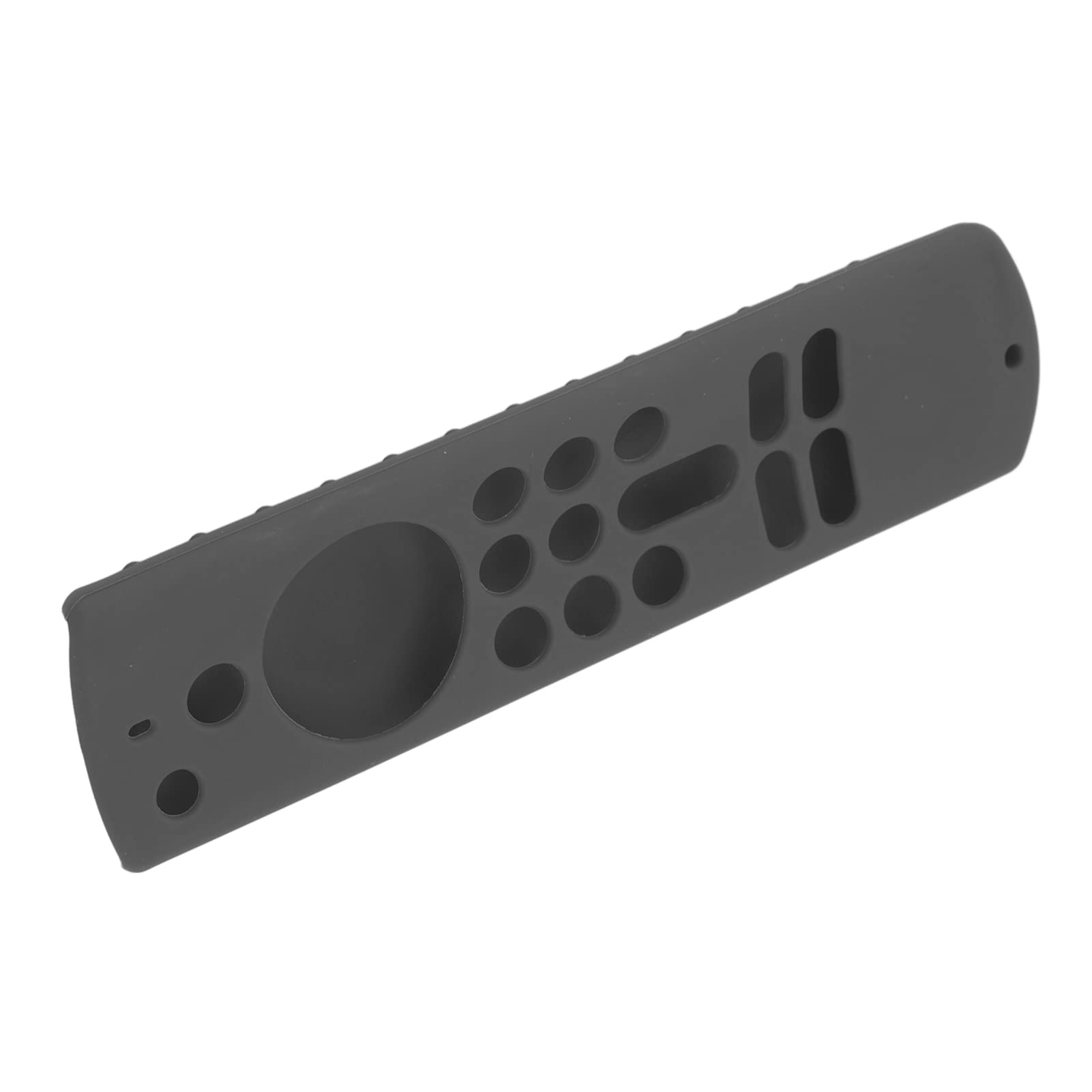 Funda Protectora de Silicona Suave para Mando a Distancia TV Stick, Antideslizante con Cordón, Recortes Precisos, Ligera, 3.ª Generación (Gray)