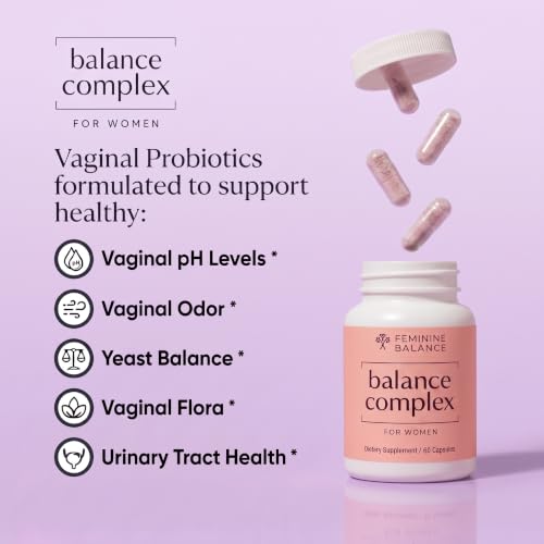 Image of Balance Complex 17-in-1 Vaginal Probiotic, 100 Billion CFU, pH, Odor, Flora