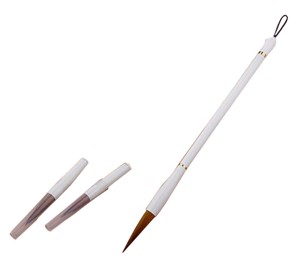 LekLai Stylos de Calligraphie, Pinceau à Dessin, Stylo de Calligraphie de Peinture Chinoise, Ensemble de pinceaux Kanji, Cheveux de Stylo remplaçables, A02