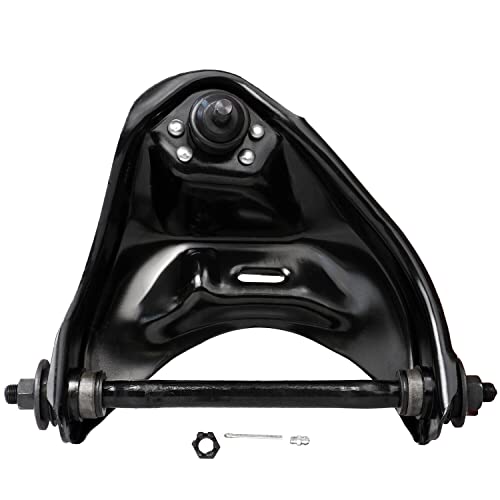 Image of Detroit Axle - 4pc Front End Control Arms Kit for Chevy Blazer S10 Malibu Monte Carlo GMC Jimmy S15 Sonoma Buick Century Regal 2 Upper Control Arms w /Ball Joints 2 Outer Tie Rod End Links Replacement