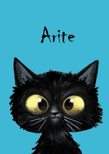Arite: Arite - Katzen - Malbuch / Notizbuch / Tagebuch: A5 - blanko (German Edition)