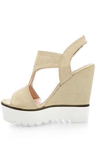 Alx Trend Scarpe da Donna Sandali Pitonati con