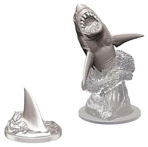 WizKids Deep Cuts Unpainted Miniatures: Wave 9: Shark