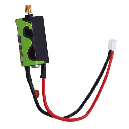 Dilwe 050 50T RC Gebürstetem Motor, Hoher Torsion Gebürstetem Motor mit Halterung für SCX24 AX24 1/24 RC Crawler