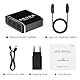 Optischer Splitter, SPDIF Toslink Splitter, 1x3 Digital Audio Verteiler,mit Optical Cable Unterstützt LPCM 2.0, DTS, Dolby - AC3,kompatibel mit PS3 DVD HDTV STB