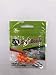 BnR Tackle SBCR8 Soft Beads, 8 mm, Creamsicle, Neutral Buoyancy, 15/Pack