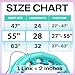 FIT ON FORM Infinity Weighted Hula Hoop for Adults Weight Loss - Smart Exercise Hola Circle Hoop for Women Abs Workout - 55 Inches