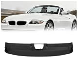 ALMULOO Windshield Frame Cover Compatible with 2003-2008 BMW Z4 Roadster E85 Replacement for 7056282 54317056282 ABS Plastic Roof Paneling