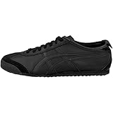 7-Loch-Schnürung Onitssuka tiger Mexico 66 , Scarpe da Ginnastica Basse Uomo, Nero, 48 EU