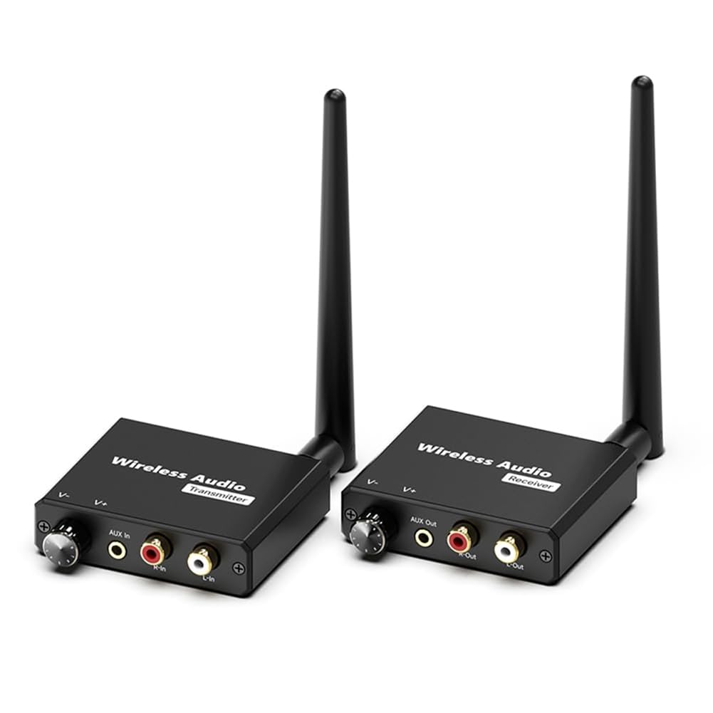 Malloy Adapter audio bez, nadajnik-odbiornik bez, konwersja g?o?nik�w przewodowych na g?o? bez
