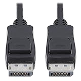 Tripp Lite High Speed DisplayPort Cable, DP 1.4 Cable with Latching Connectors, 8K High-Definition Video @ 30Hz, HDR, 4:2:0, HDCP 2.2 (M/M) 6 Feet / 1.8 Meters, Lifelong Warranty (P580-006-V4)