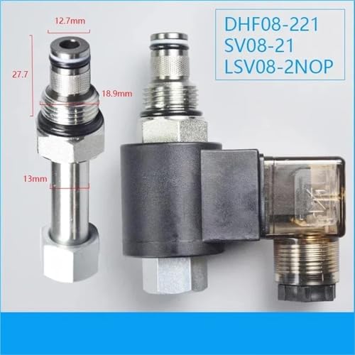 Électrovanne de maintien pression hydraulique DHF08-221 normalement ouverte SV08-21 - 2