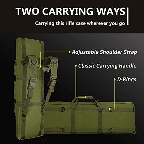Sac pour fusil tactique d'extérieur idéal pour le stand