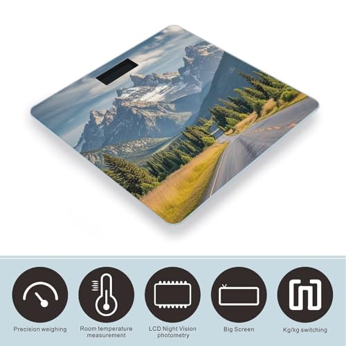 Báscula digital de baño precisa Grand Teton National Park miniatura 3
