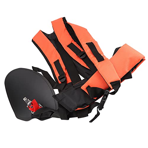 Universal Trimmer Shoulder Strap, Mower Nylon Y shaped Trimmer Shoulder Belt Adjustable Grass Trimmer Harness Strap for Garden Brush Cutter