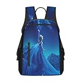 [ZOOKISS] リュックサック アナと雪の女王 バックパック 軽量 通学 旅行 多機能 男女兼用 リュック かわいい お祝い プレゼント