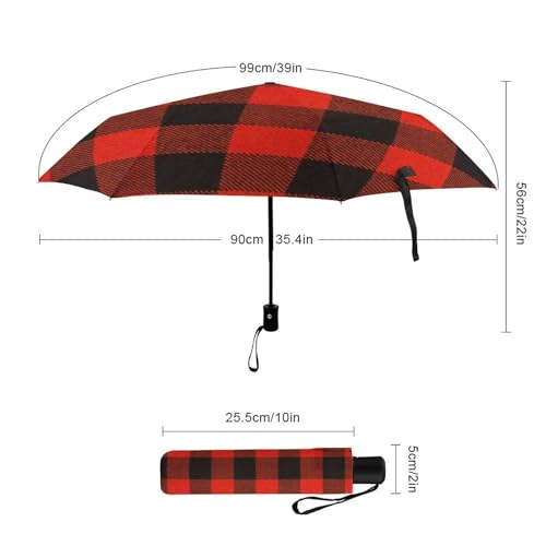 Parapluie pliant automatique pour briser la résistance du vent - 2