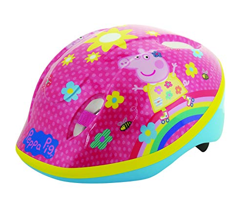 Peppa Pig Girl Safety Helmet, Multicoloured, 48-54 cm