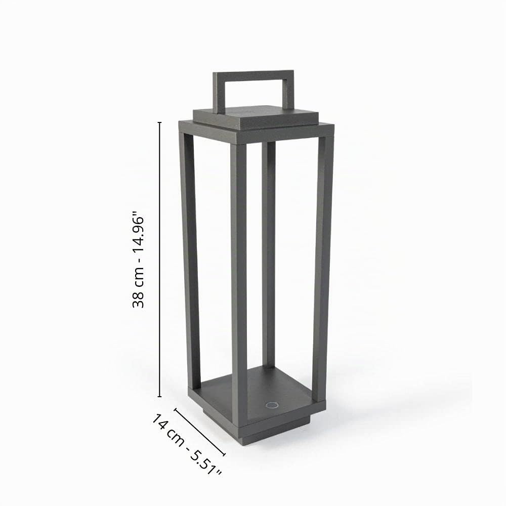 ab+ by Abert Resort Lampada da tavolo portatile corten