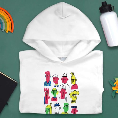 Azeeda 'Funky Abstract People' Children's Hoodie/Hooded Sweater (KO047088)3