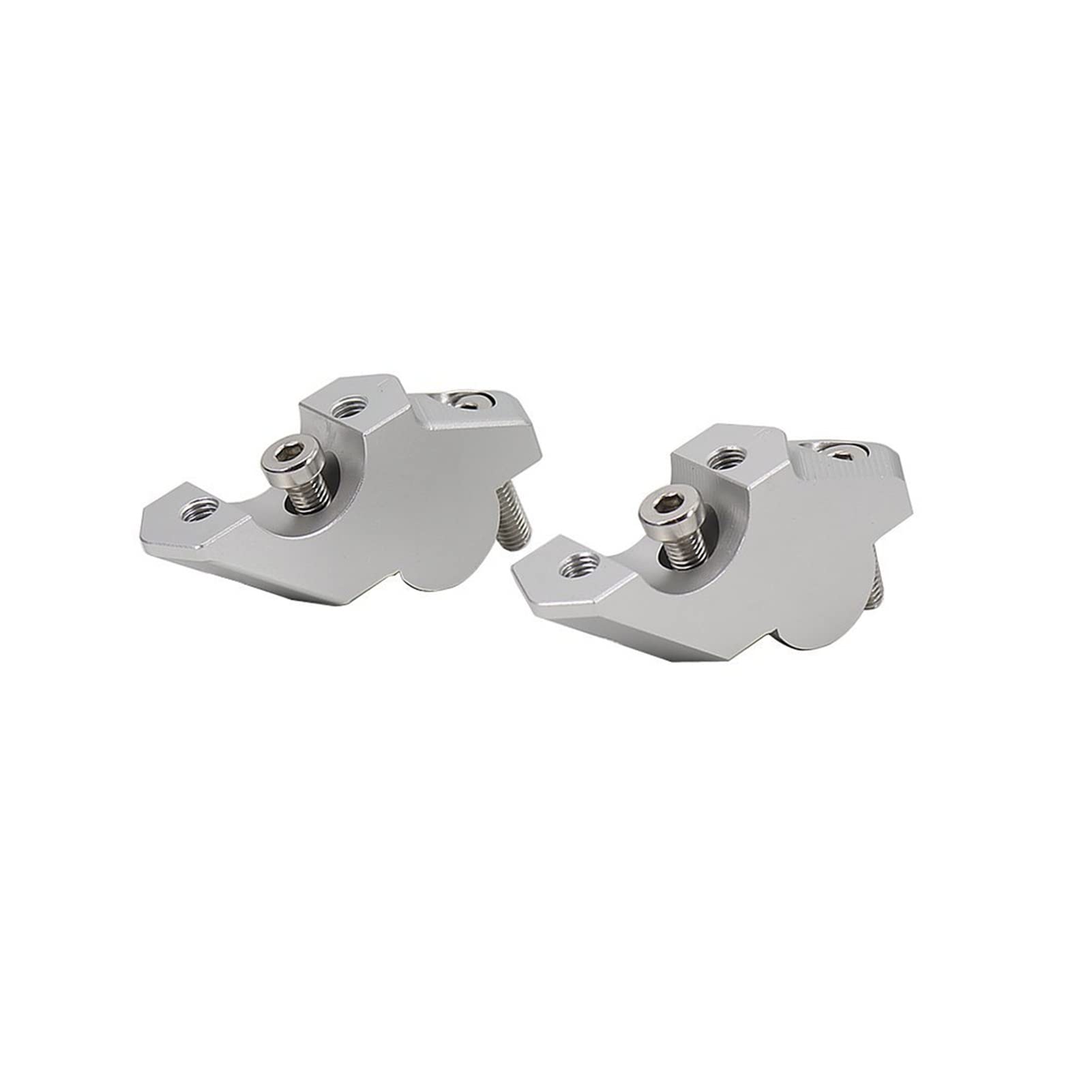 Rehausseurs De Guidon Pour Moto BMW F850 GS, F850 GS ADV, F900R, F900XR - Surélévation 30 Mm, Recul 25 Mm - Aluminium Anodisé
